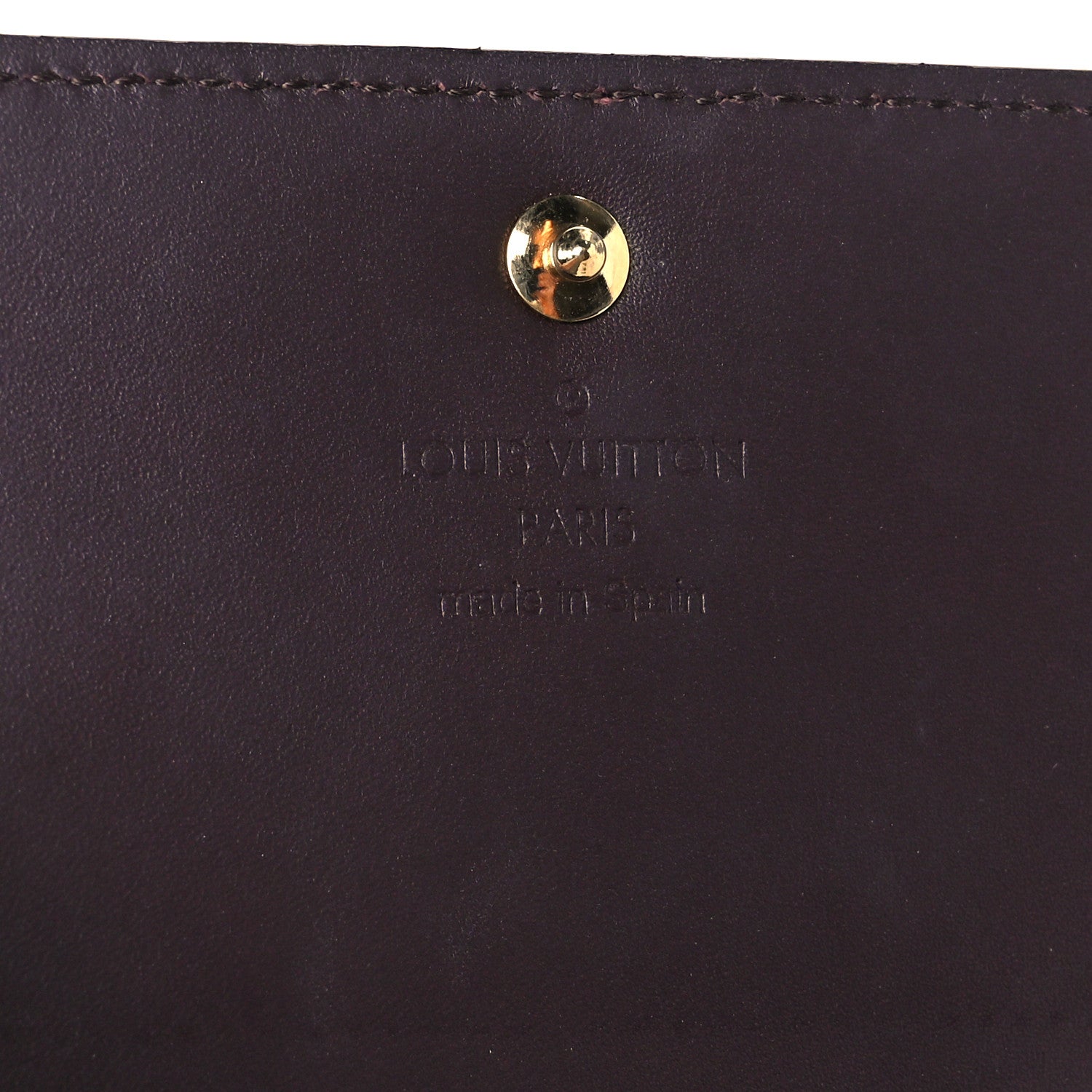 Louis Vuitton Vernis Business Card Holder Amarante 6 of 7