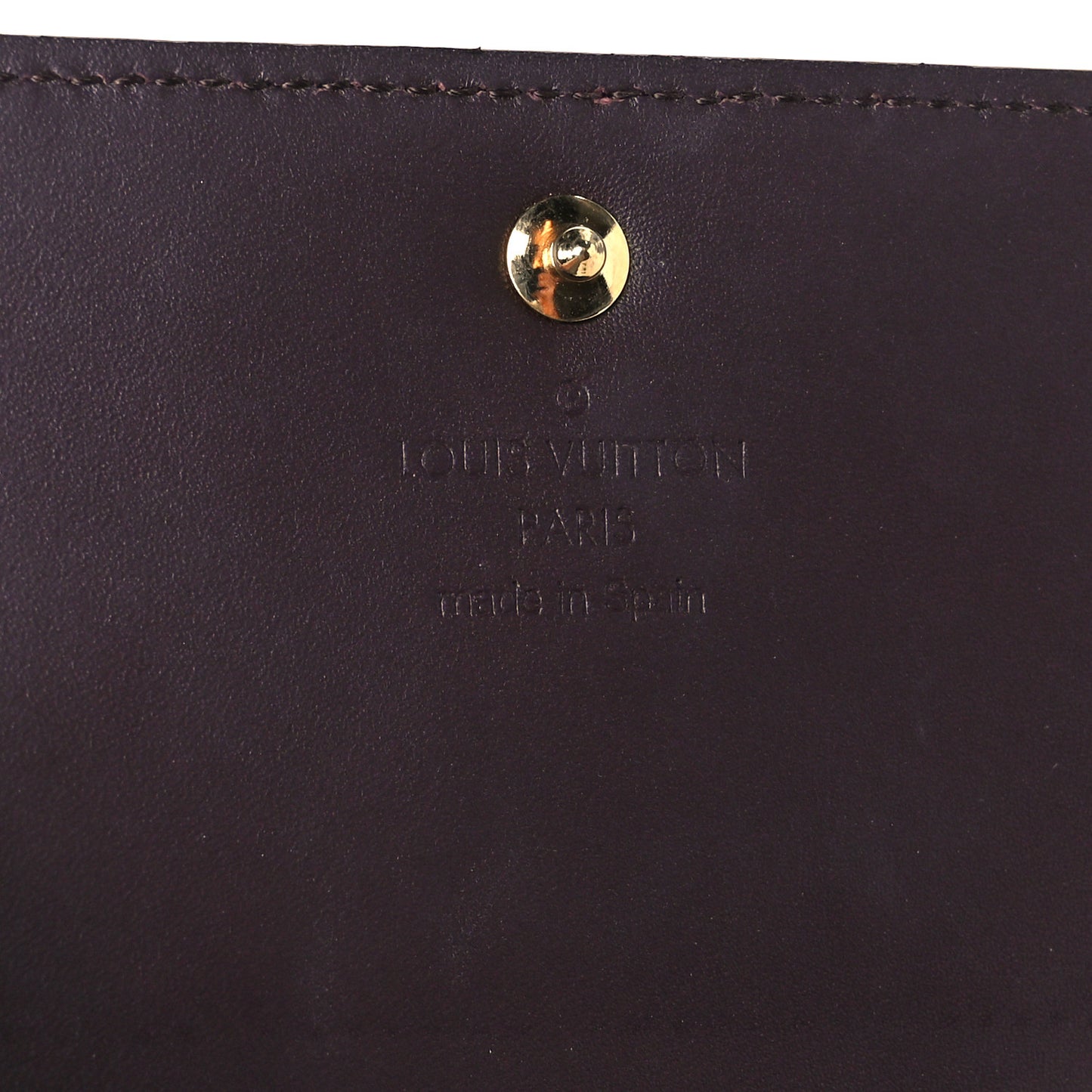 Vernis Business Card Holder Amarante