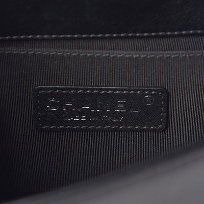 Chanel Tweed Lambskin Small Boy Flap Black 6 of 9