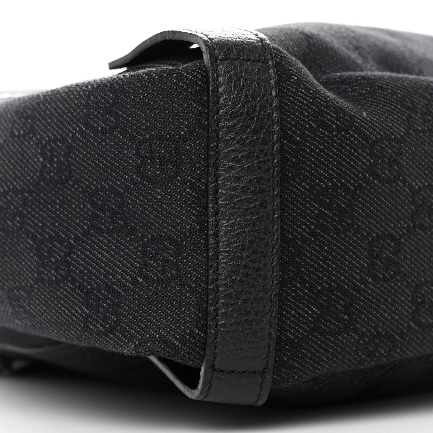 Gucci Monogram Medium Abbey Shoulder Bag Black 9 of 10