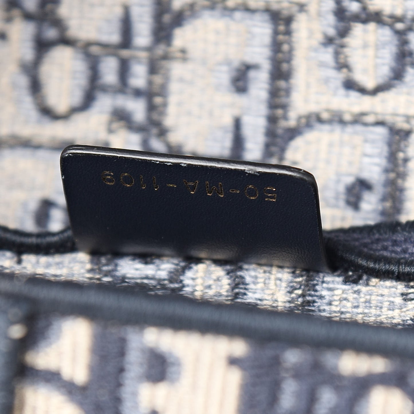 Oblique Saddle Bag Blue