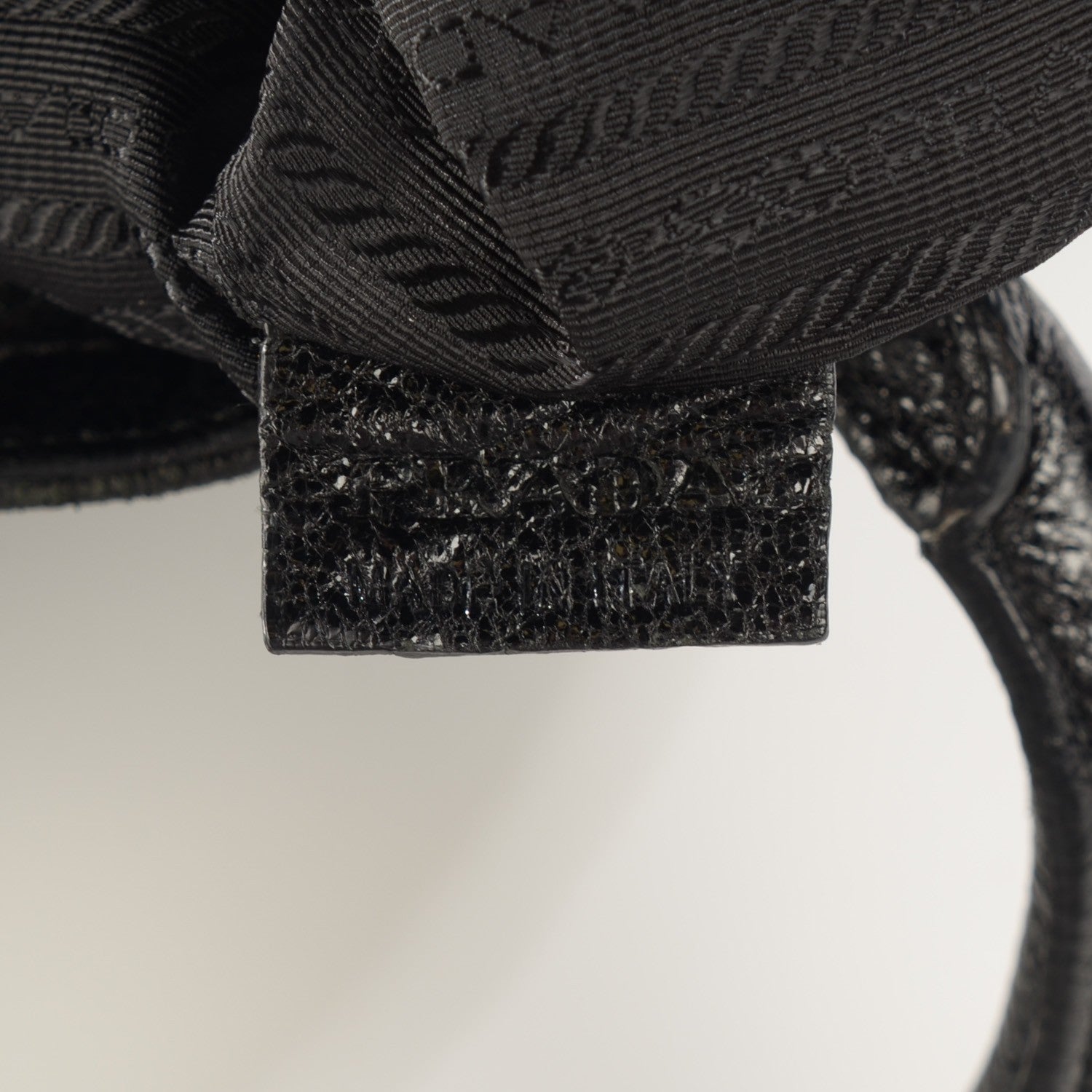 Prada Tessuto Nylon Quilted Tote Nero Black 7 of 9