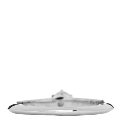 Tiffany Platinum Diamond .22ct Solitaire Engagement Ring 50 5.25 4 of 7