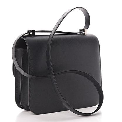 Hermes Grained Monsieur Constance 24 Black 3 of 25