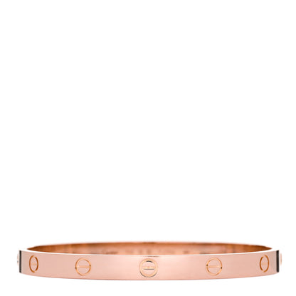 Cartier 18K Pink Gold LOVE Bracelet 19 1 of 5