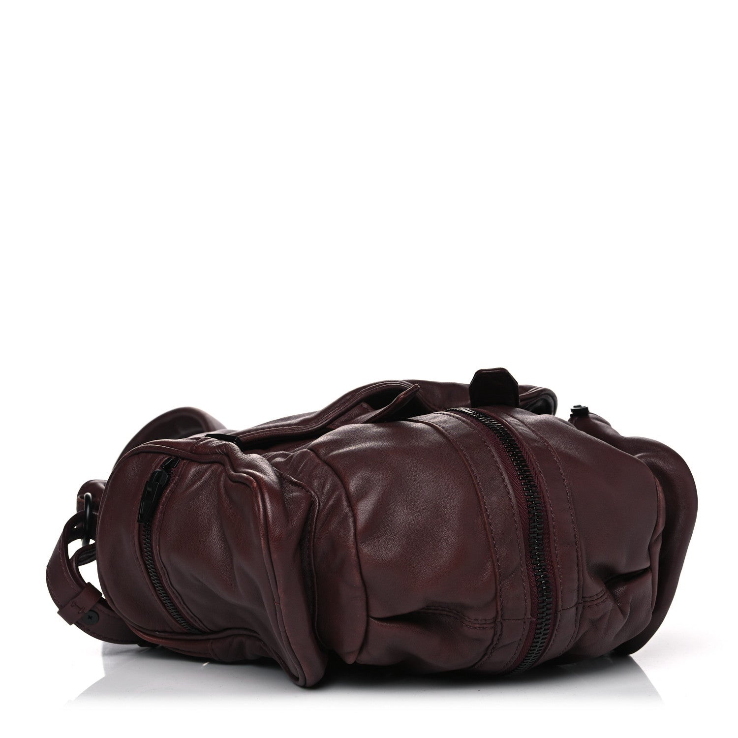 Alexander Wang Lambskin Marti Backpack Burgundy 3 of 14