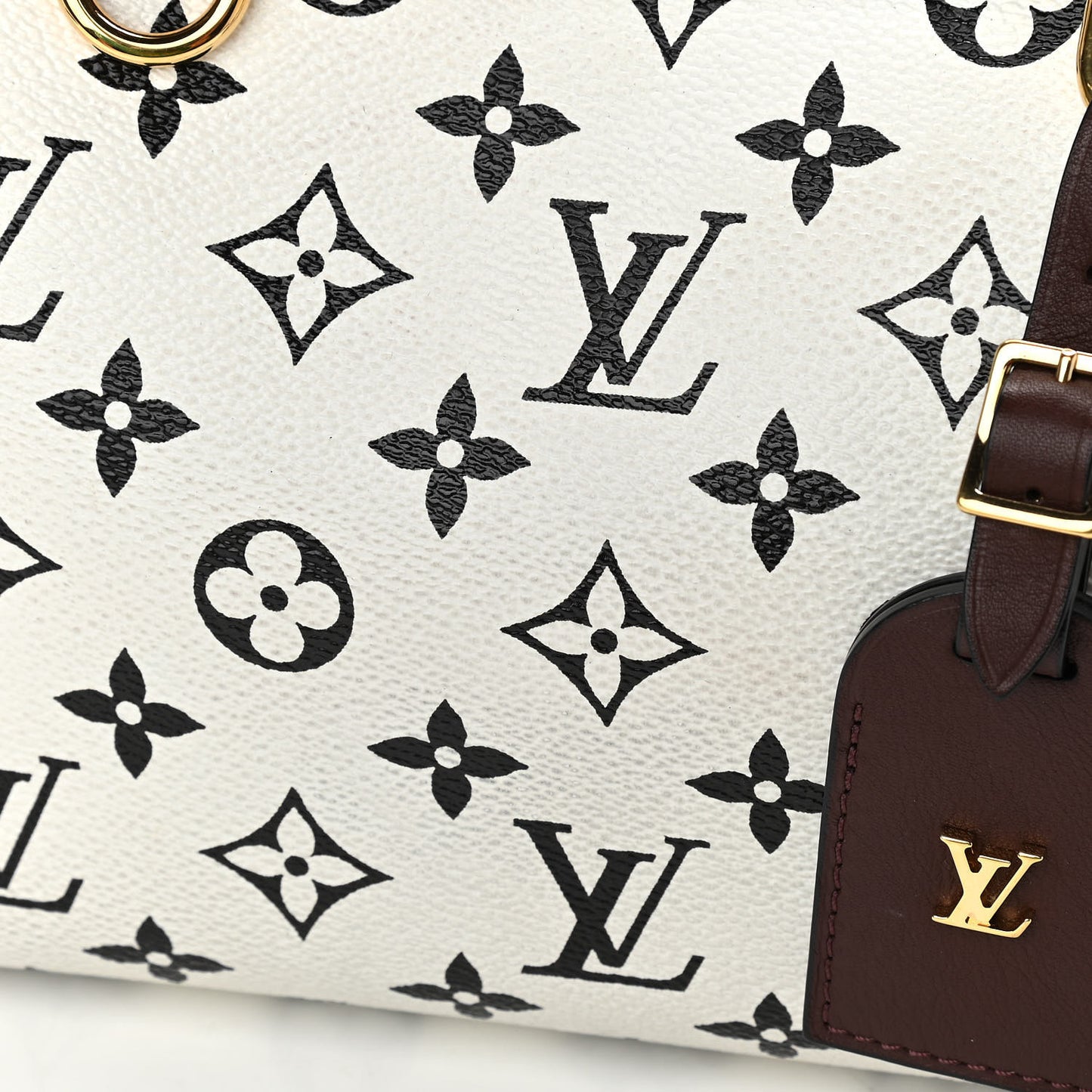 Monogram Speedy Amazon PM White Chocolat