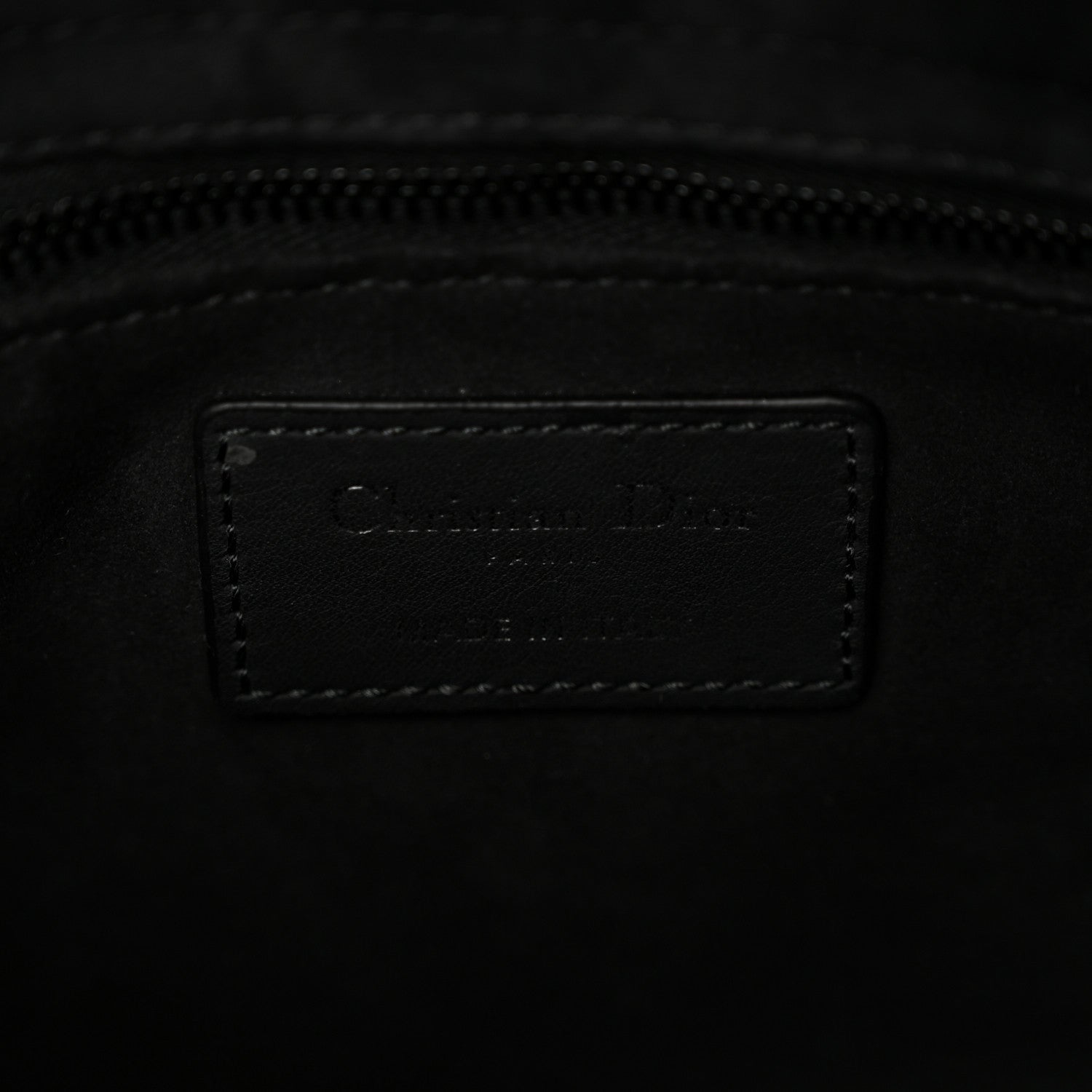 Christian Dior Ultra Matte Calfskin Cannage Medium Lady Dior Black 6 of 9