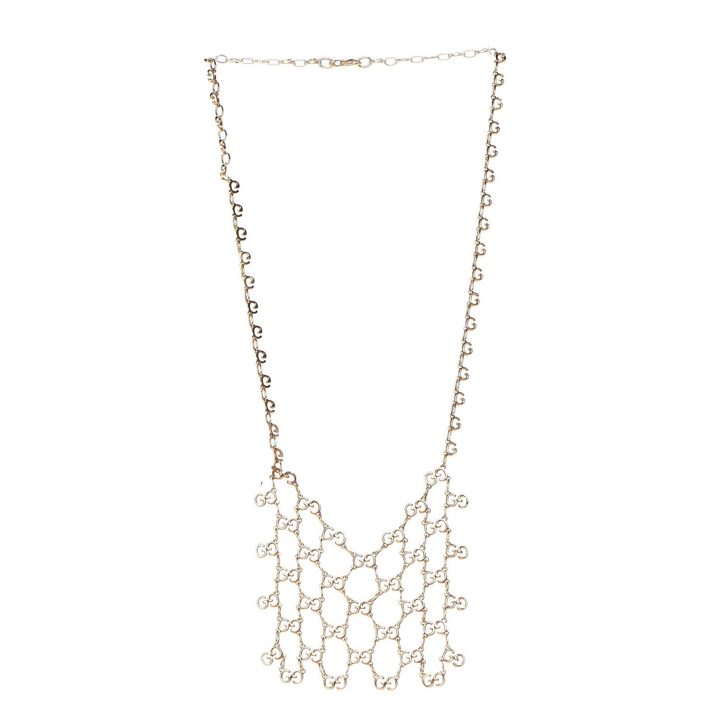 18K Yellow Gold GG Signature Statement Necklace