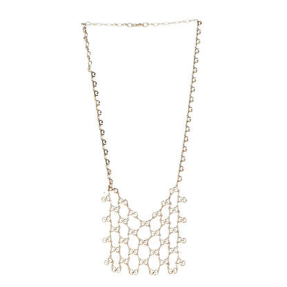 Gucci 18K Yellow Gold GG Signature Statement Necklace 3 of 6