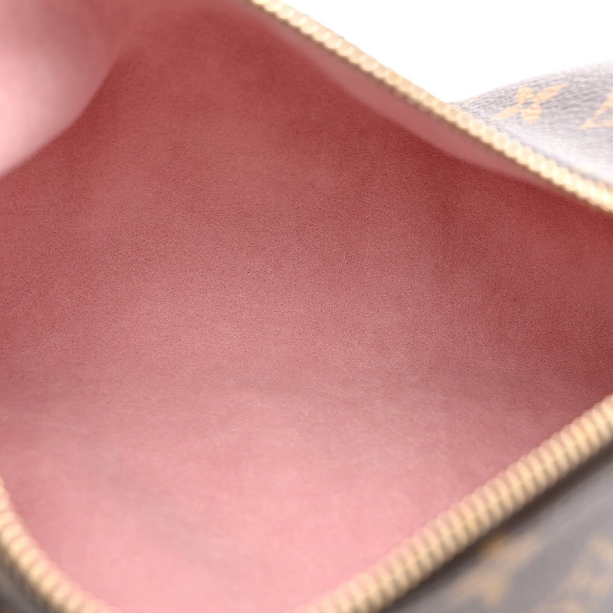 Louis Vuitton Monogram Bloom Pouch Rose Jasmin 4 of 8