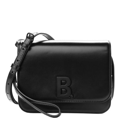 Balenciaga Shiny Box Calfskin Small B Bag Black 1 of 11