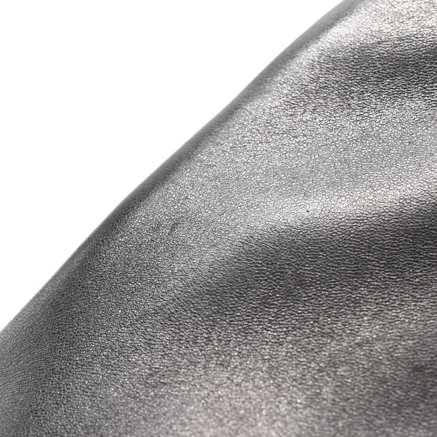 Lambskin Quilted Sade Puffer Envelope Clutch Black