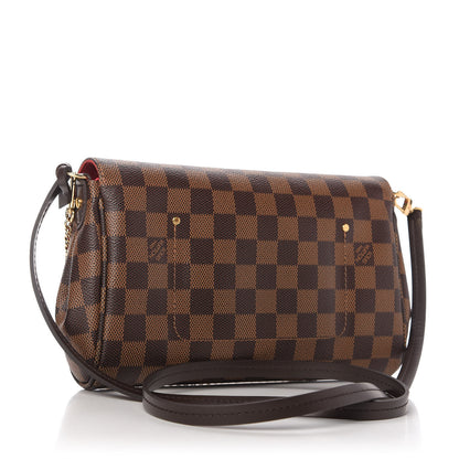 Louis Vuitton Damier Ebene Favorite MM 3 of 10