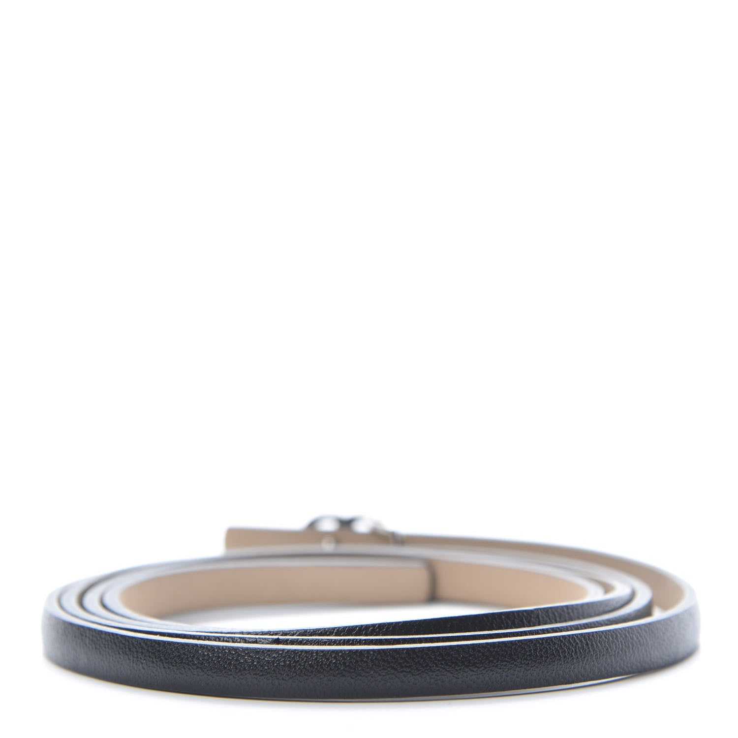 Chanel Caviar CC Skinny Belt 90 36 Black 2 of 9
