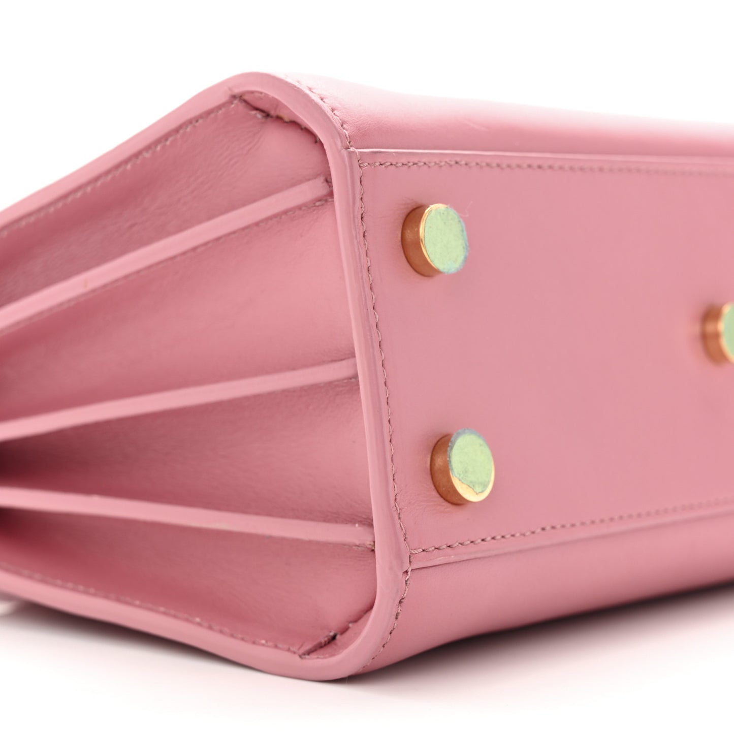 Calfskin Nano Sac De Jour Rose Dark