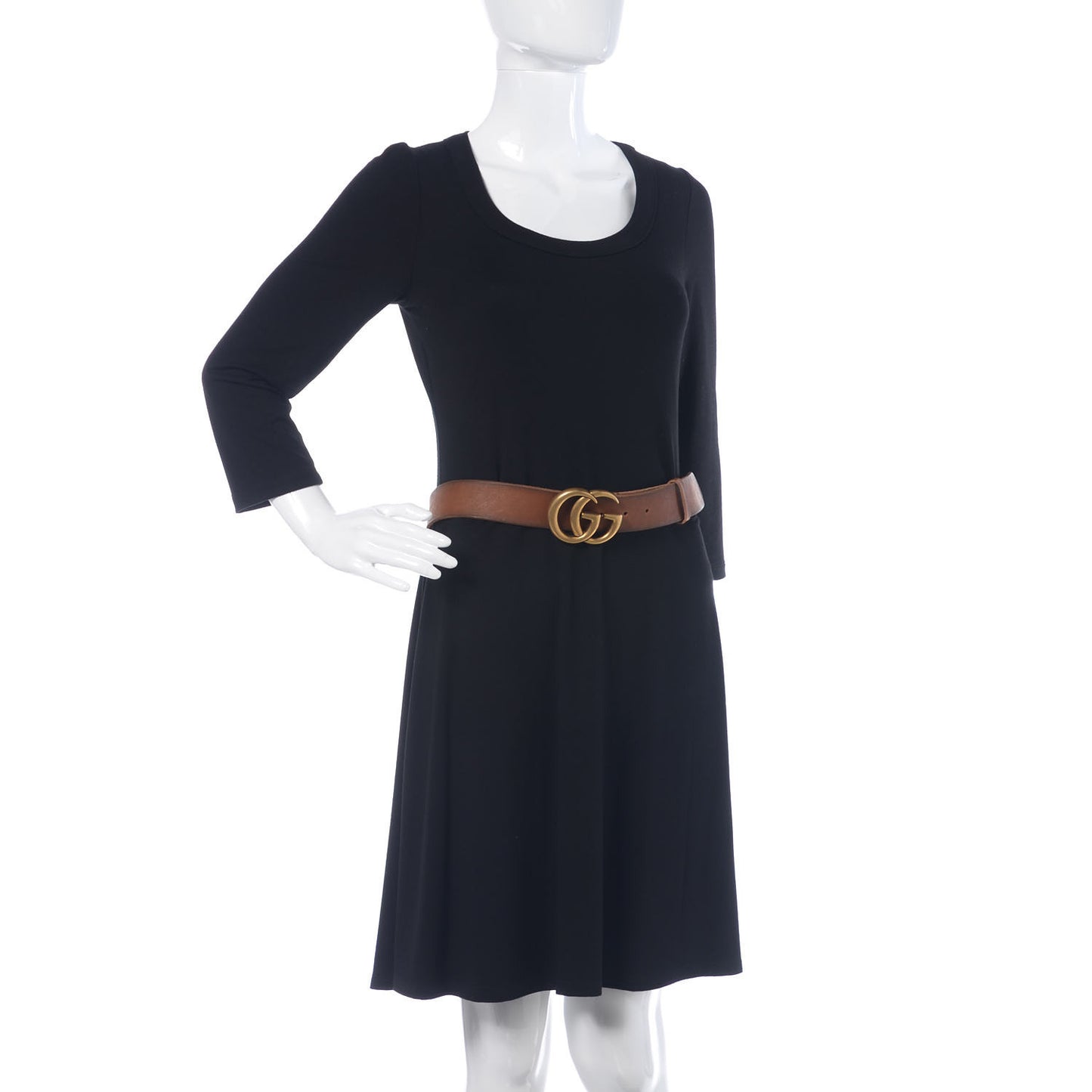 Faded Calfskin Double G 40mm Belt 85 34 Cuir