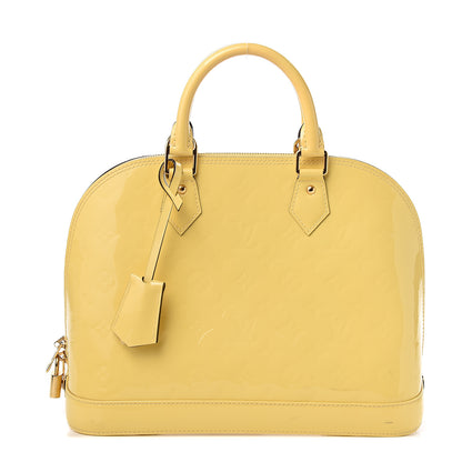 Louis Vuitton Vernis Alma PM Citrine 1 of 9