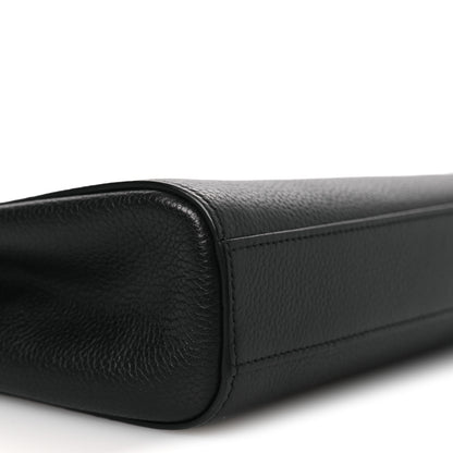 Chanel Grained Calfskin Large Neo Executive Cosmetic Case Black 9 of 12