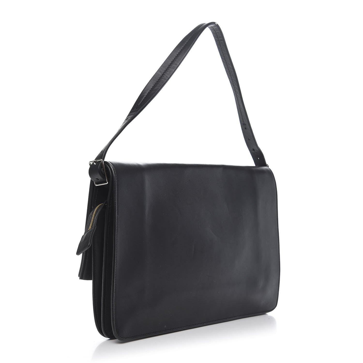 Celine Calfskin Blade Flap Black 3 of 13