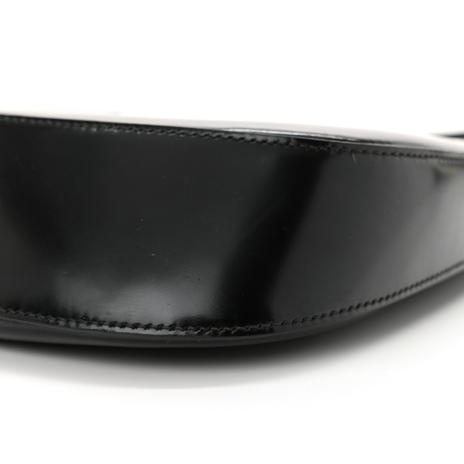 Prada Spazzolato Cleo Shoulder Bag Black 9 of 11