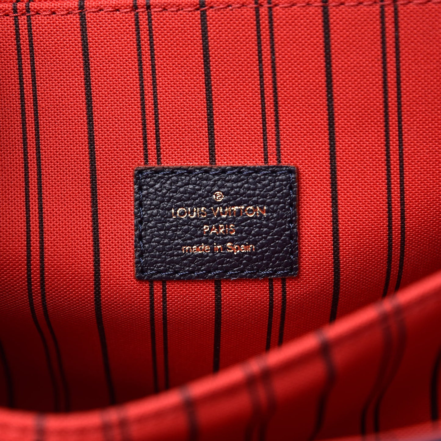 Empreinte Pochette Metis Marine Rouge
