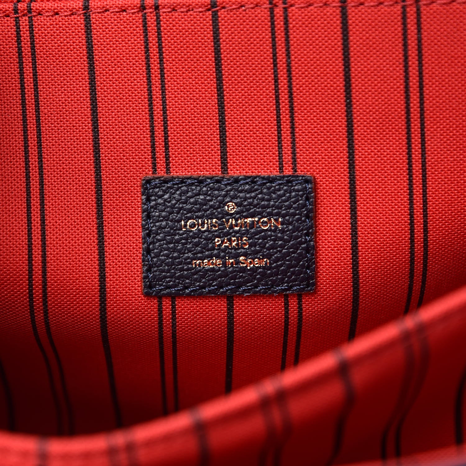 Louis Vuitton Empreinte Pochette Metis Marine Rouge 6 of 10