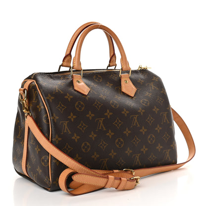 Louis Vuitton Monogram Speedy Bandouliere 30 3 of 9