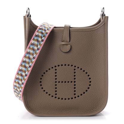 Hermes Taurillon Maurice Zigzag Evelyne TPM Beige Weimar 1 of 11