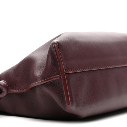 Loewe Calfskin Mini Flamenco Knot Clutch Dark Burgundy 9 of 15