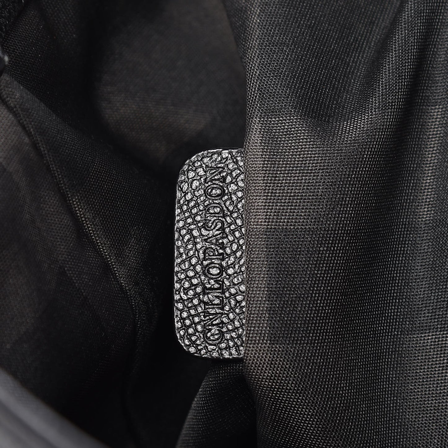 Calfskin Nylon Messenger Ink Blue