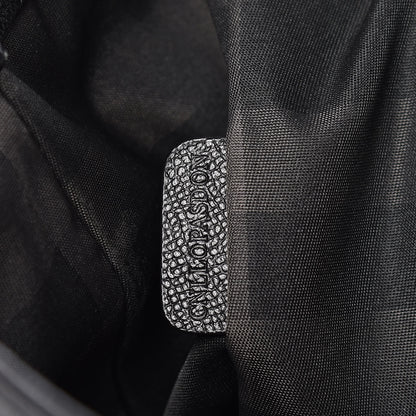 Burberry Calfskin Nylon Messenger Ink Blue 8 of 15