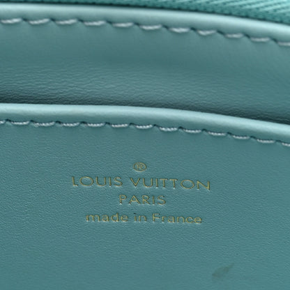 Louis Vuitton Lambskin Malletage Top Handle GO-14 MM Lagoon 7 of 10