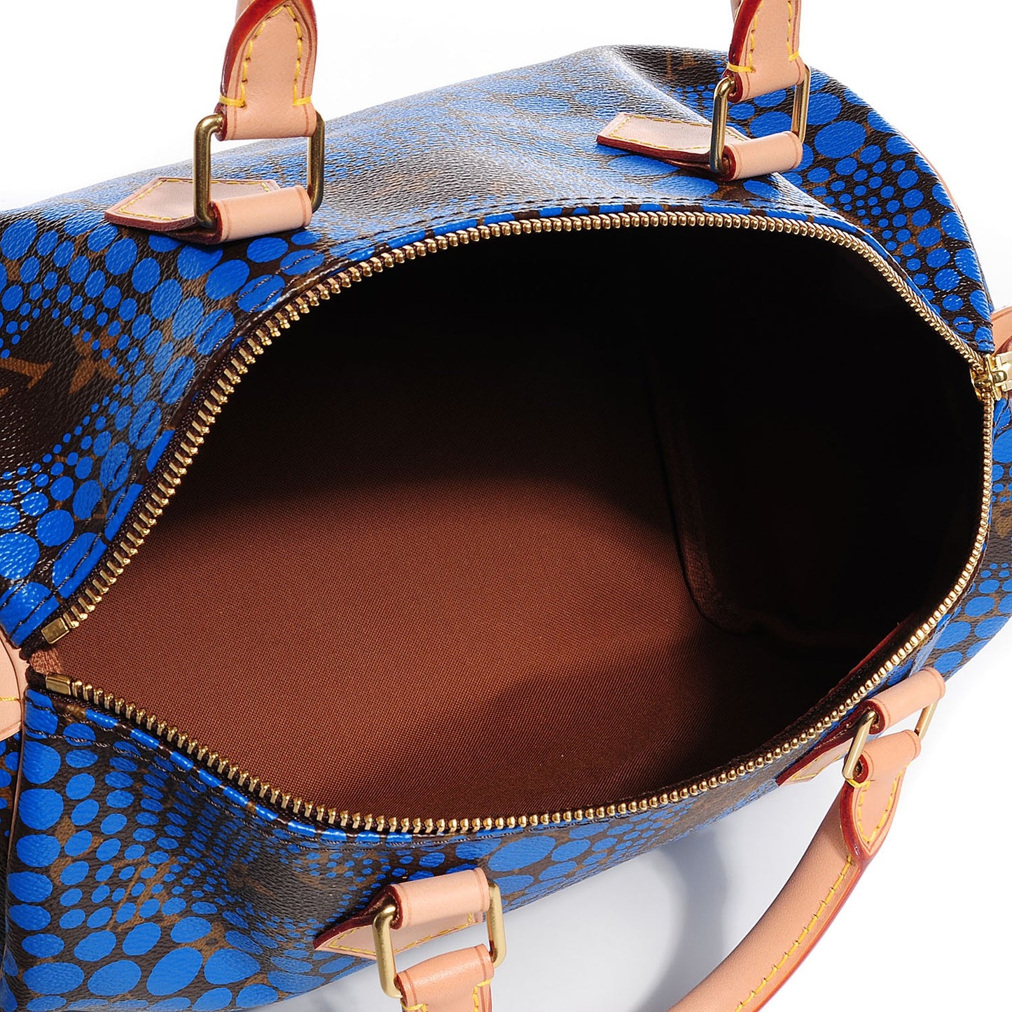Monogram Kusama Town Speedy 30 Blue