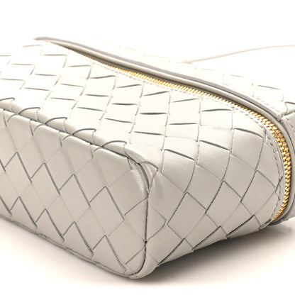 Bottega Veneta Calfskin Intrecciato Bang Bang Vanity Case Limestone 9 of 9
