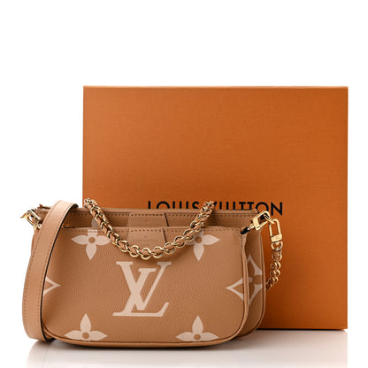 Louis Vuitton Empreinte Monogram Giant Multi Pochette Accessories Arizona Creme 11 of 11