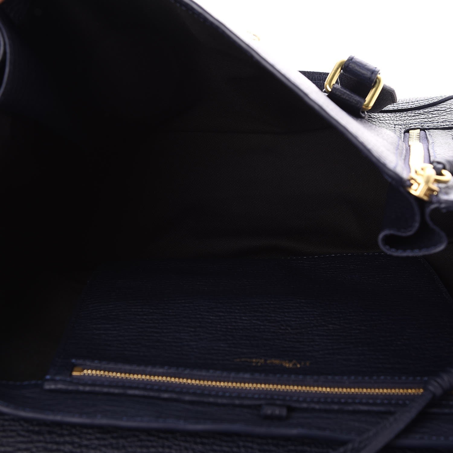 3.1 Phillip Lim 3.1 Textured Calfskin Large Pashli Satchel Ink 5 of 7