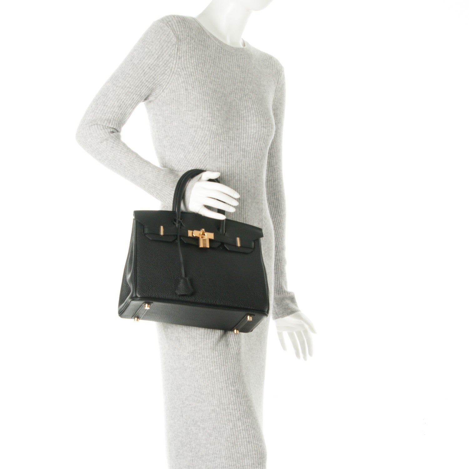 Hermes Togo Birkin 30 Black 2 of 24