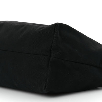 The Row Canvas Calfskin Kit Tote Black 10 of 10