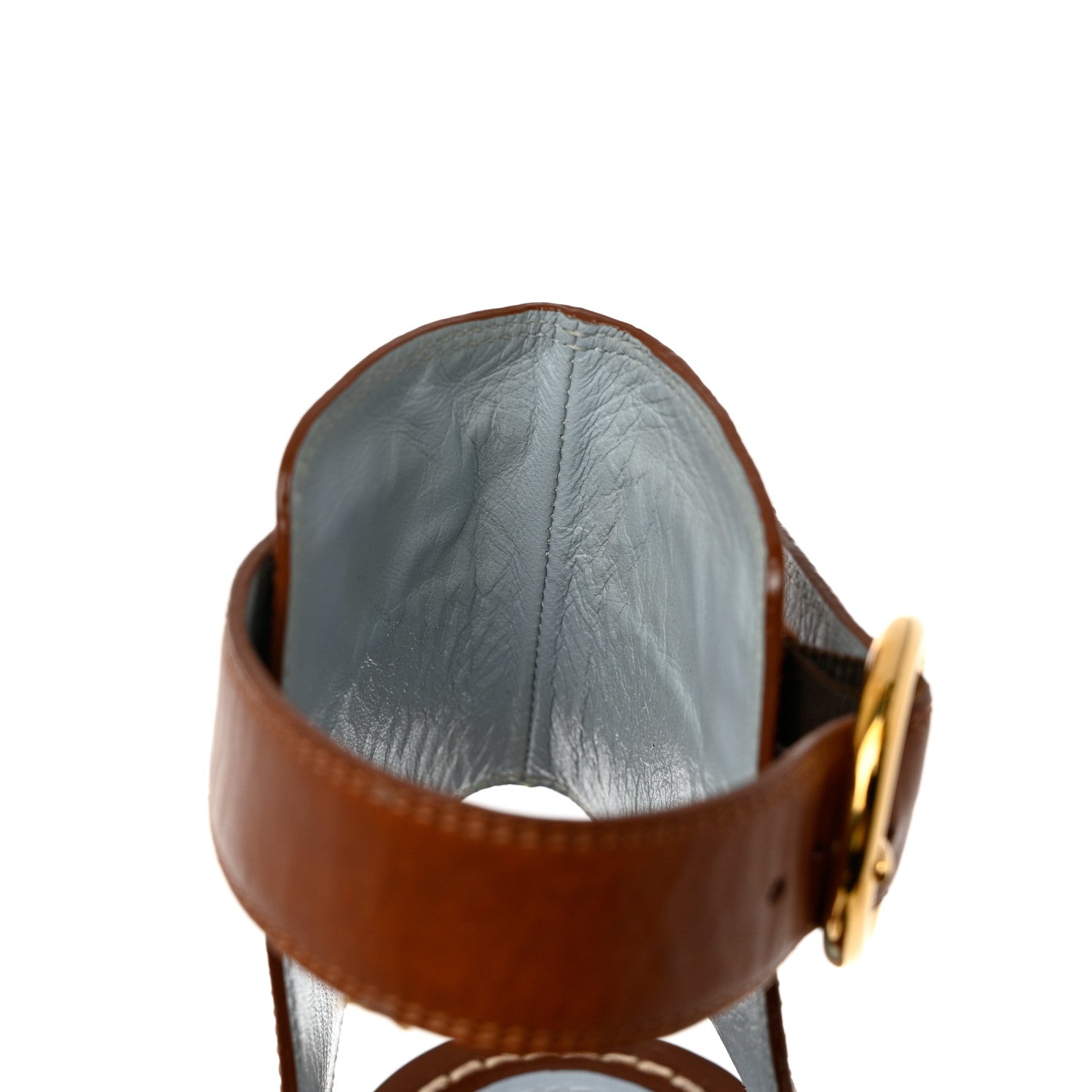Louis Vuitton Calfskin Monogram Passenger Sandals 40 Cognac 13 of 14