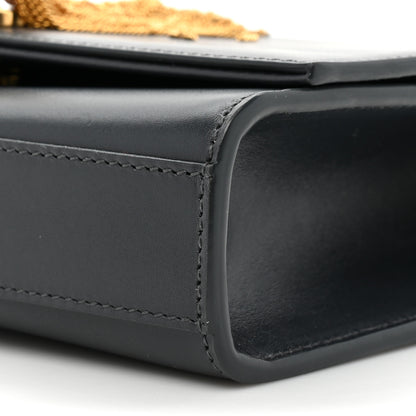 Saint Laurent Calfskin Small Classic Monogram Kate Tassel Satchel Black 7 of 15