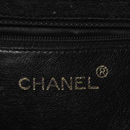 Chanel Calfskin CC Top Handle Bag Black 6 of 15