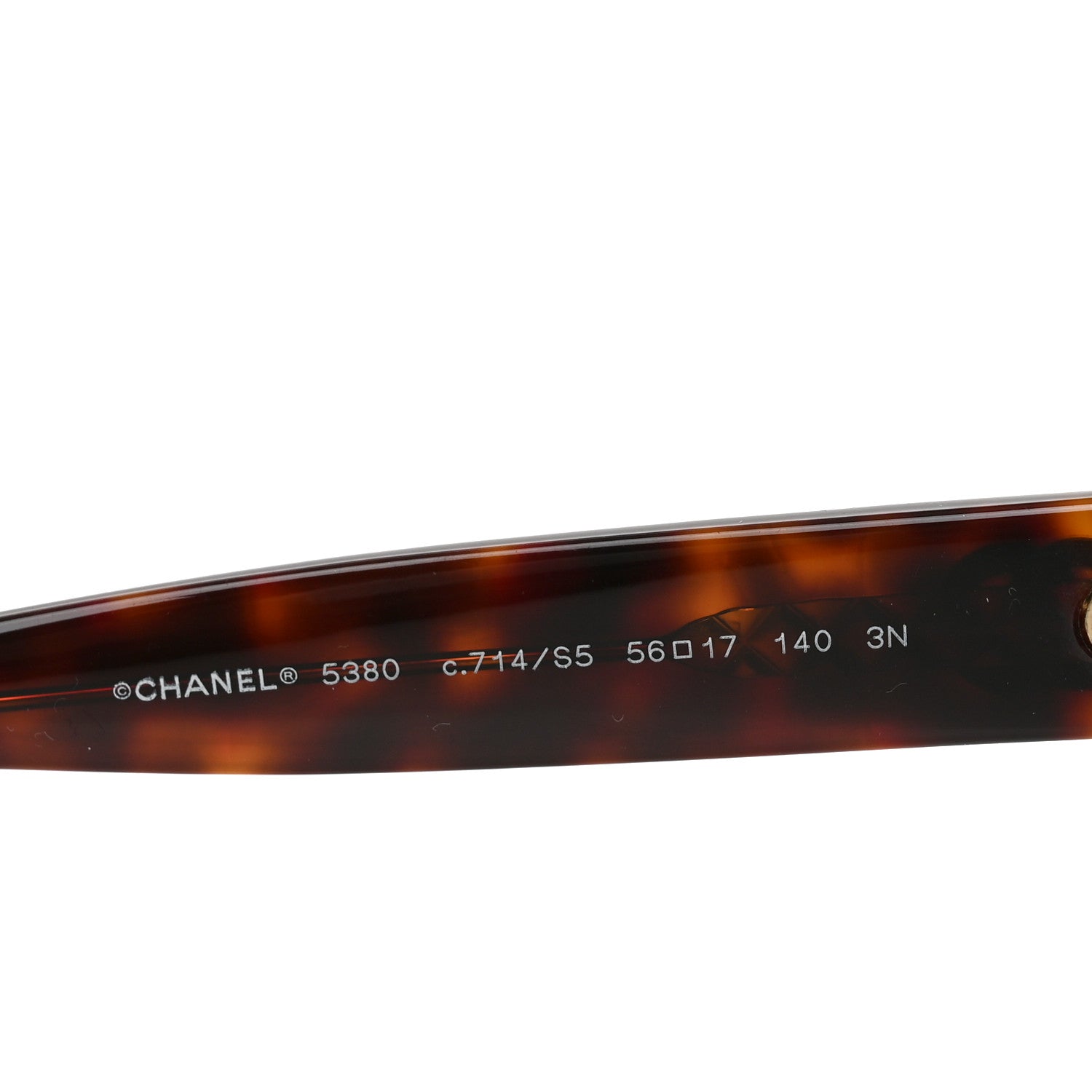 Chanel Acetate Runway Square Sunglasses 5380 Dark Tortoise 5 of 7
