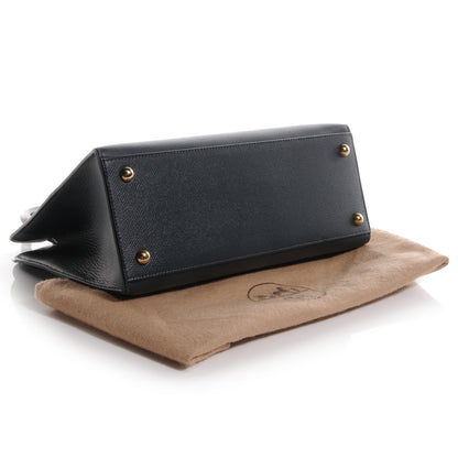 Hermes Courchevel Dalvy 30 Bleu Marine 4 of 9