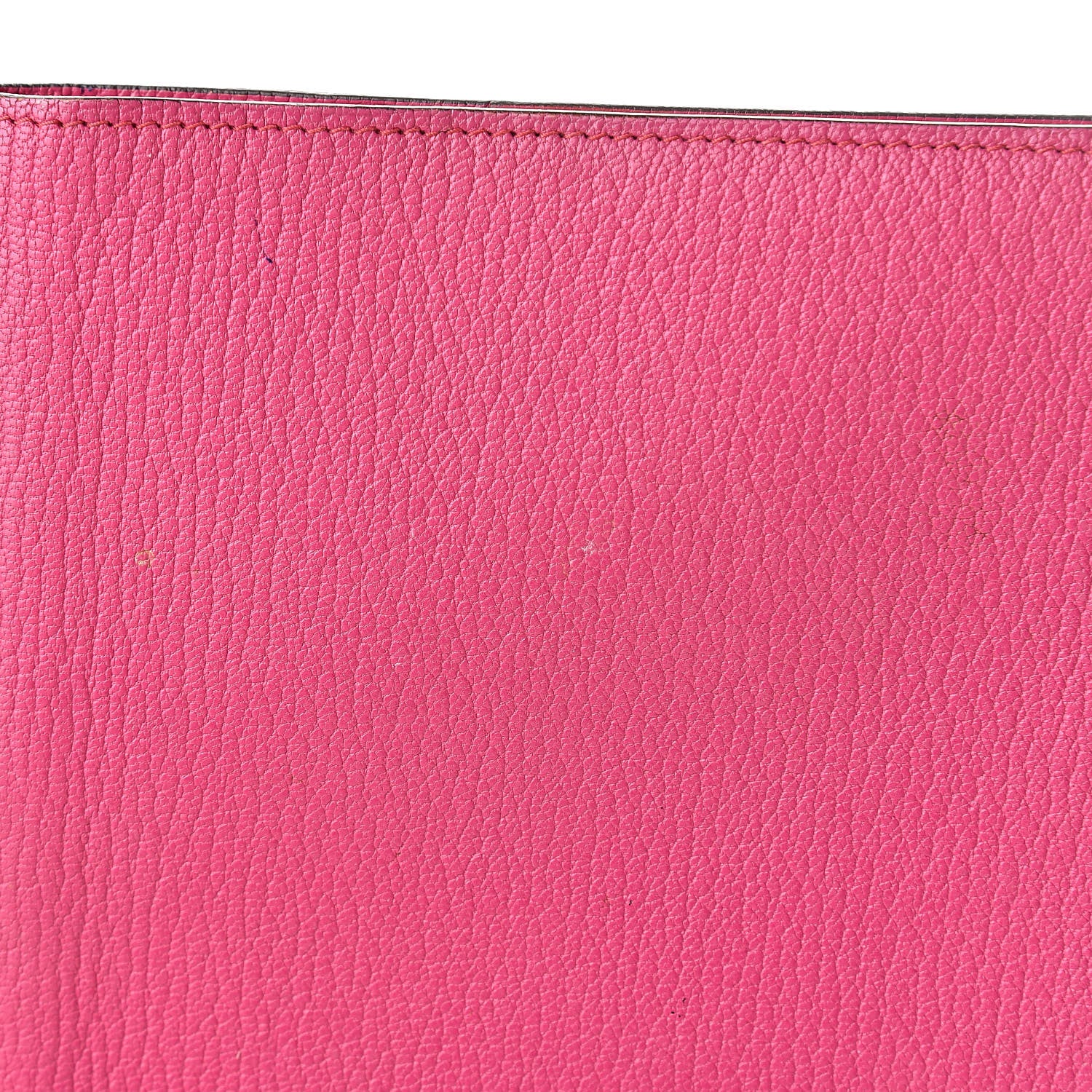 Hermes Chevre Mysore Globe Trotter Agenda Cover Rose Shocking 10 of 13