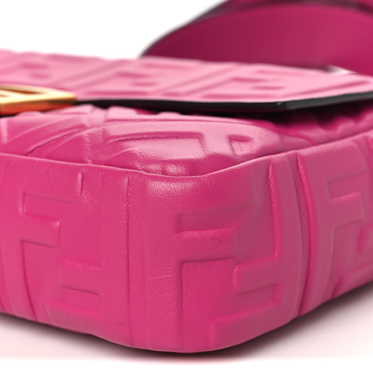 Nappa FF 1974 Embossed Baguette Ciclamino Pilar
