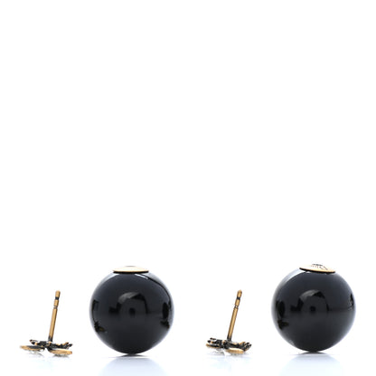 Christian Dior Mise En Dior Tribal Bee Earrings Black 3 of 4
