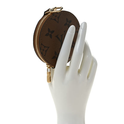 Louis Vuitton Reverse Monogram Bandouliere Round Coin Purse 2 of 7