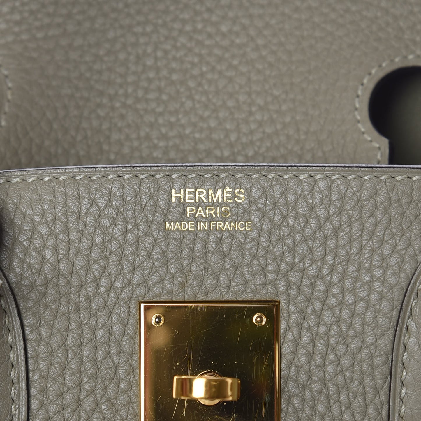 Taurillon Clemence Birkin 30 Sauge