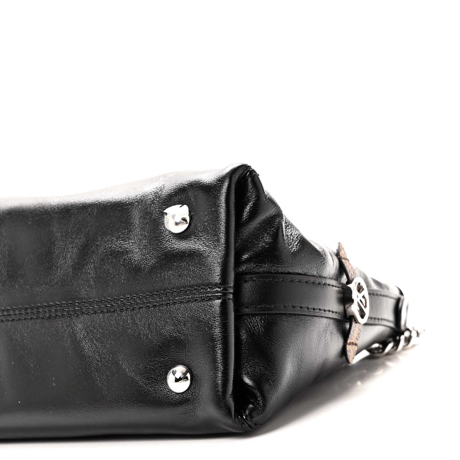Louis Vuitton Lambskin CarryAll Vibe BB Black 9 of 9